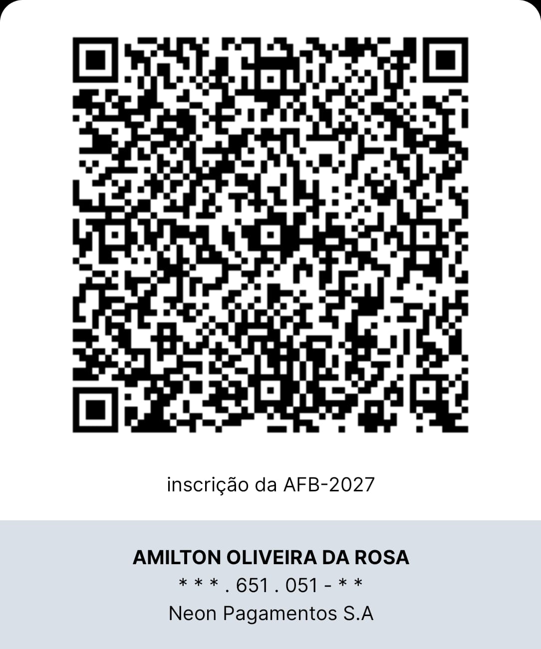 QR Code Pix Femtek